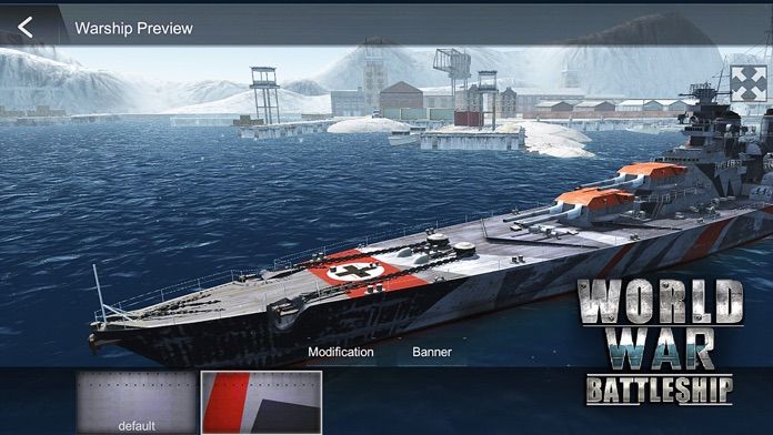세계 대전 : 전함 - 해군폭행(TPS) 게임 스크린 샷
