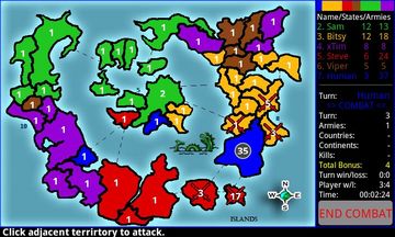 Vengeance Pro -Android Risk- Game Screenshot