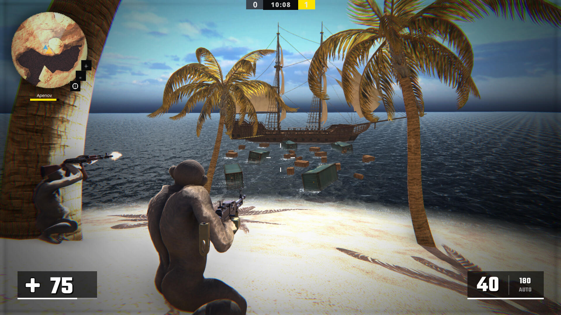 Screenshot of Apewar