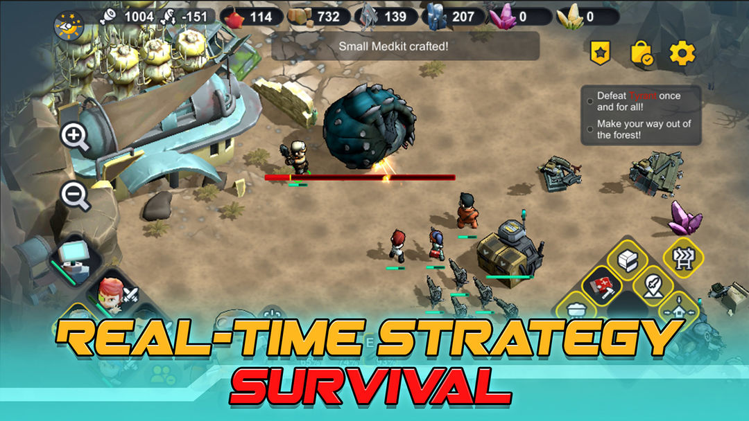 Screenshot of Strange World - RTS Survival