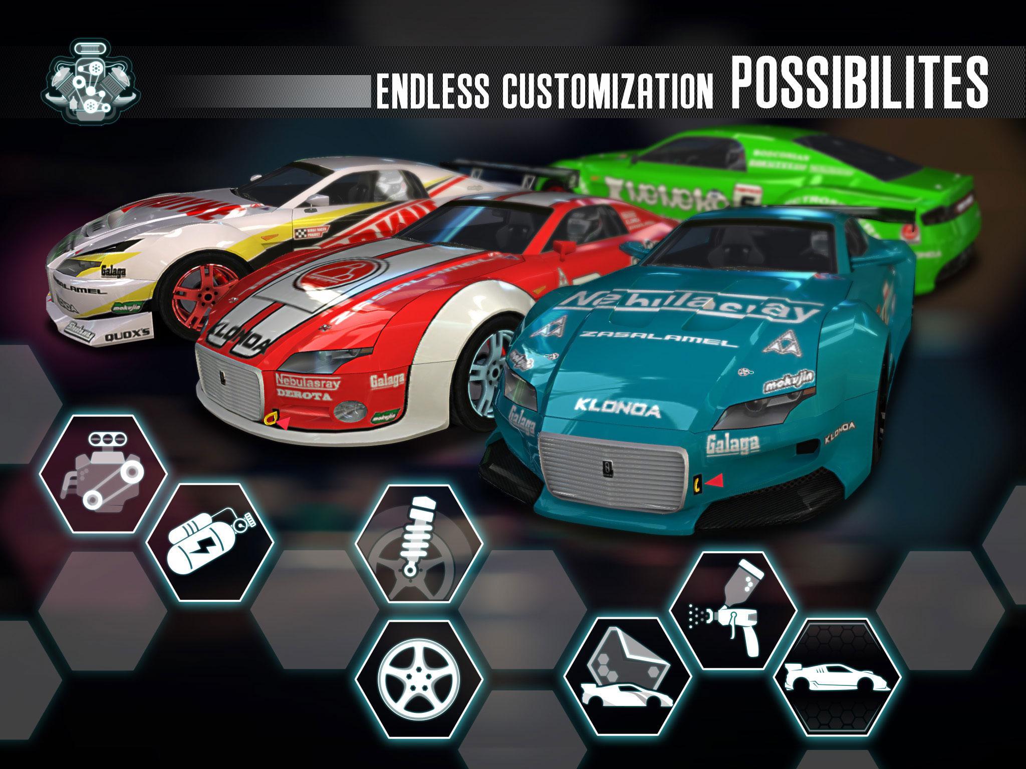 Cuplikan Layar Game Ridge Racer Slipstream