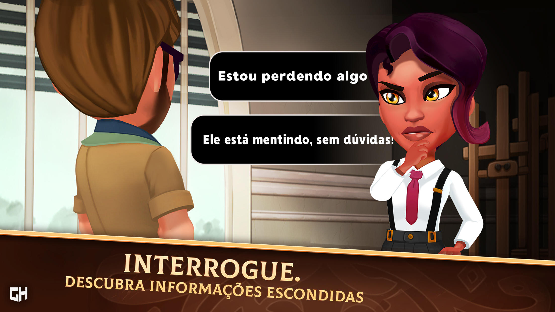 Captura de Tela do Jogo Detective Jackie - Mystic Case