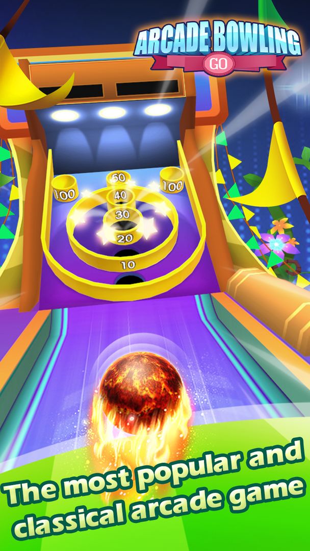 Screenshot of Arcade Bowling Go