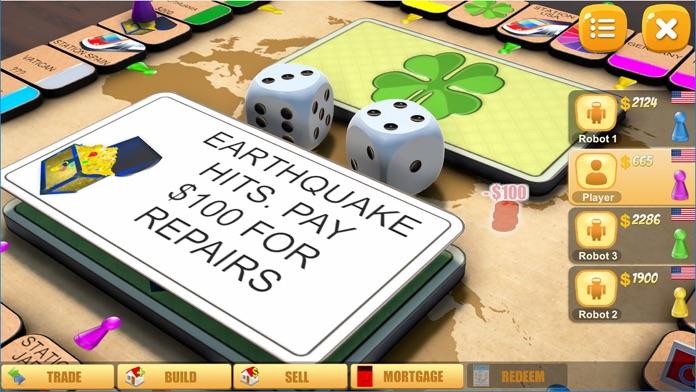 Rento - Online Dice Board Game Game Screenshot