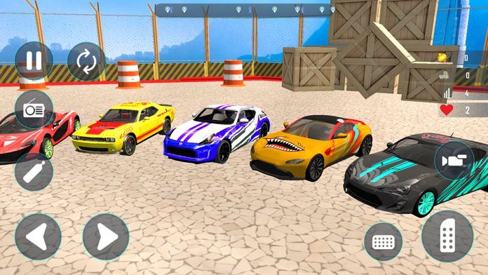 Jogo de corrida de carros versão móvel andróide iOS apk baixar