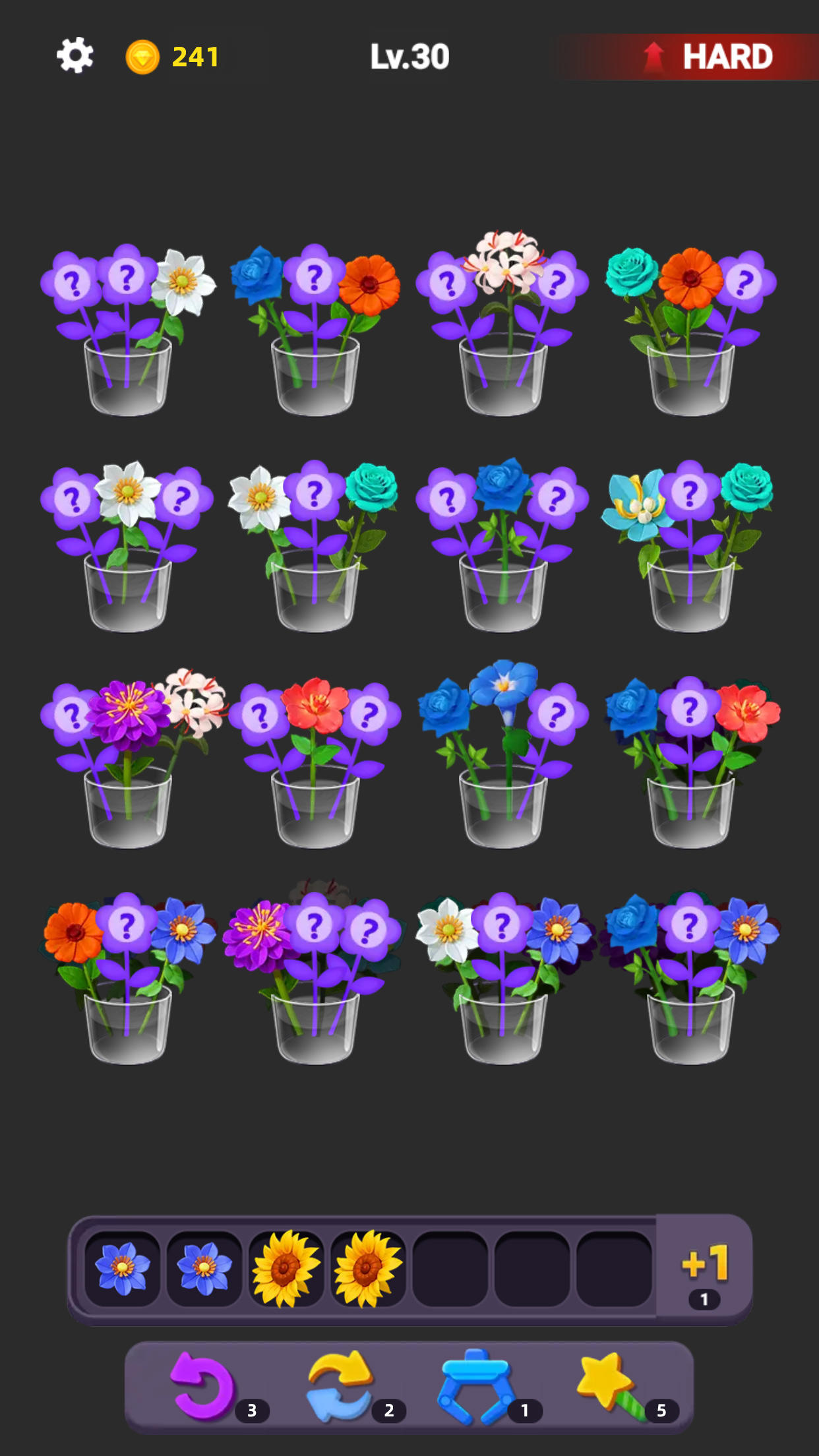 花コレクト -  Flower Sort ゲームのスクリーンショット