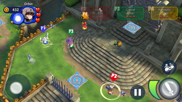 Screenshot 1 of Marble Knights 