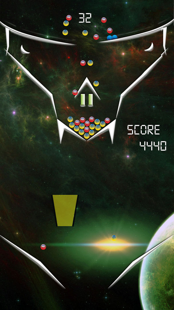 Screenshot of 100 Ballz Galaxy