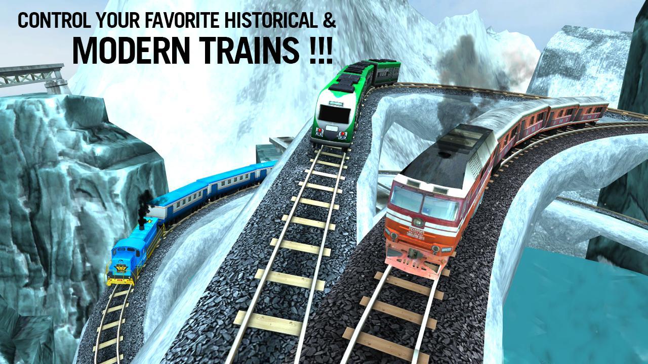 Hill Train simulator 2019 - Train Games 遊戲截圖