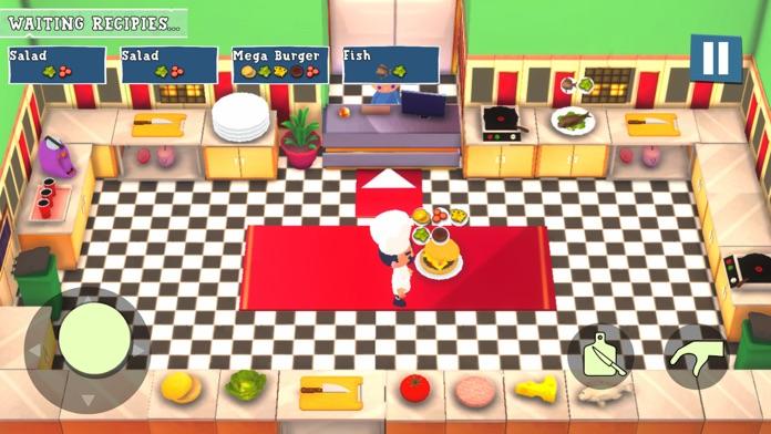 Captura de Tela do Jogo Chef's Kitchen Cooking Madness