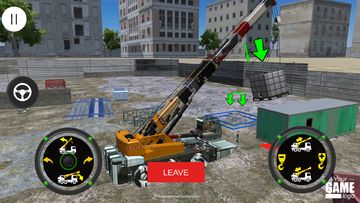 Crane Simulator Operator 3D Game Screenshot