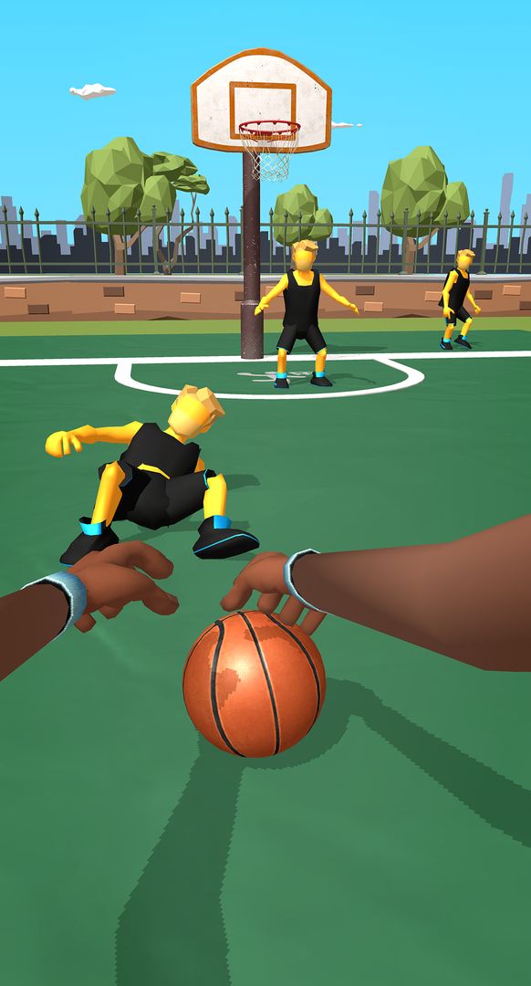 Dribble Hoops screenshot game