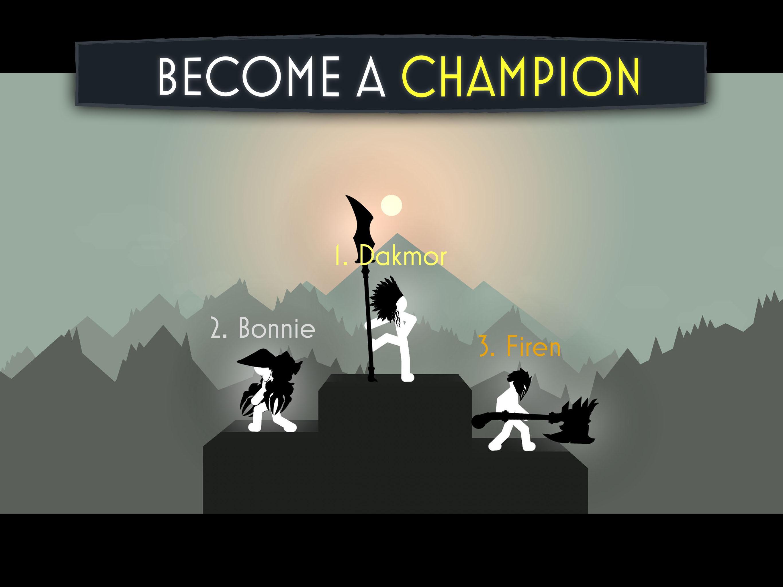 Stick Fight: Shadow Warrior Game Screenshot