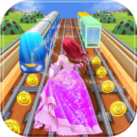Pink Princess Run - Pink Girl Subway Runner