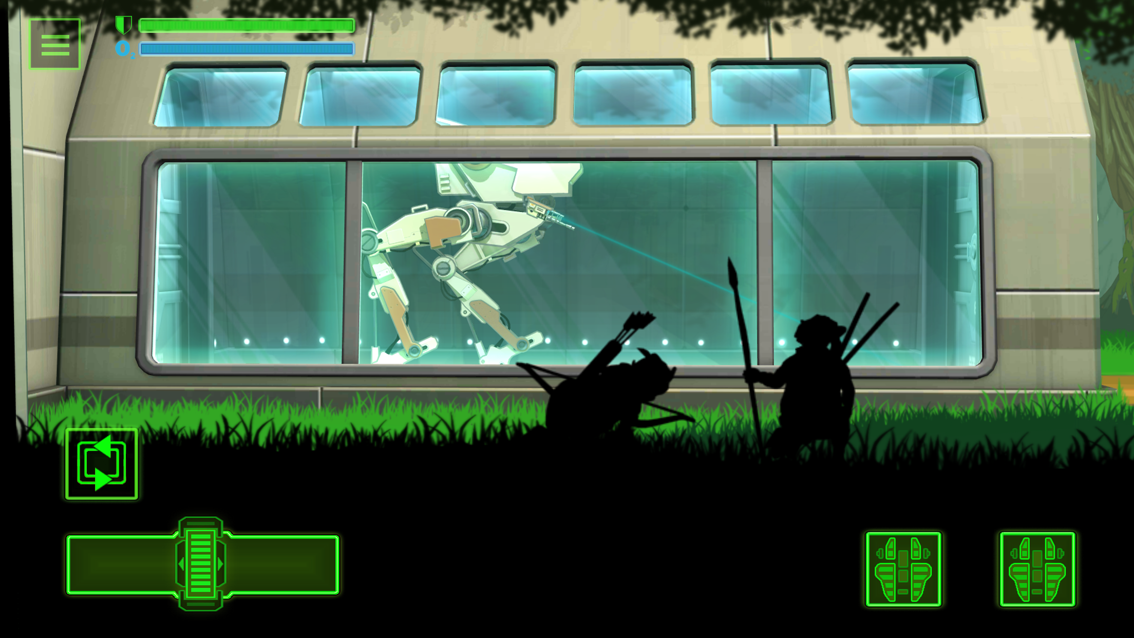 Screenshot of BE-A Walker DEMO