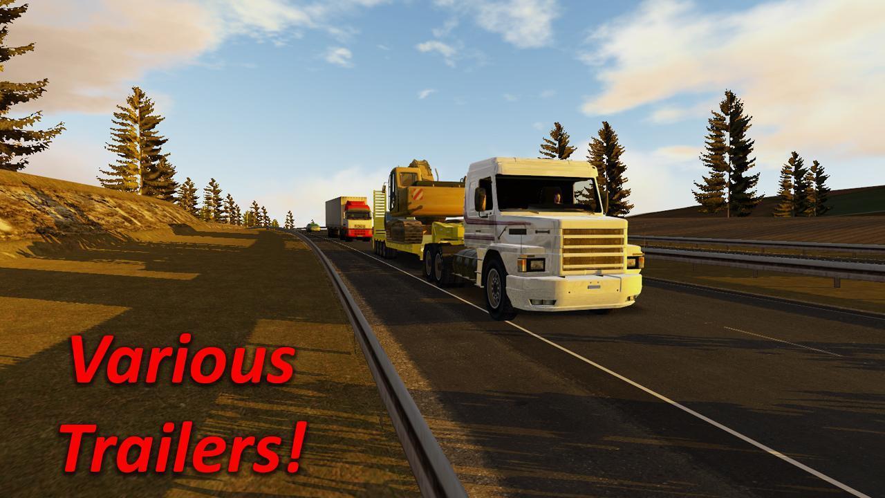 Heavy Truck Simulator Game Screenshot