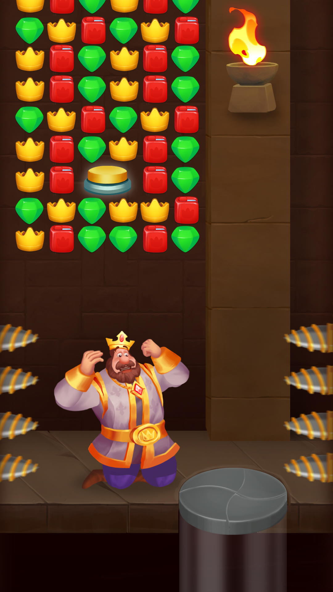 Royal Match - King's Nightmare 1 🏰 No Boosters 