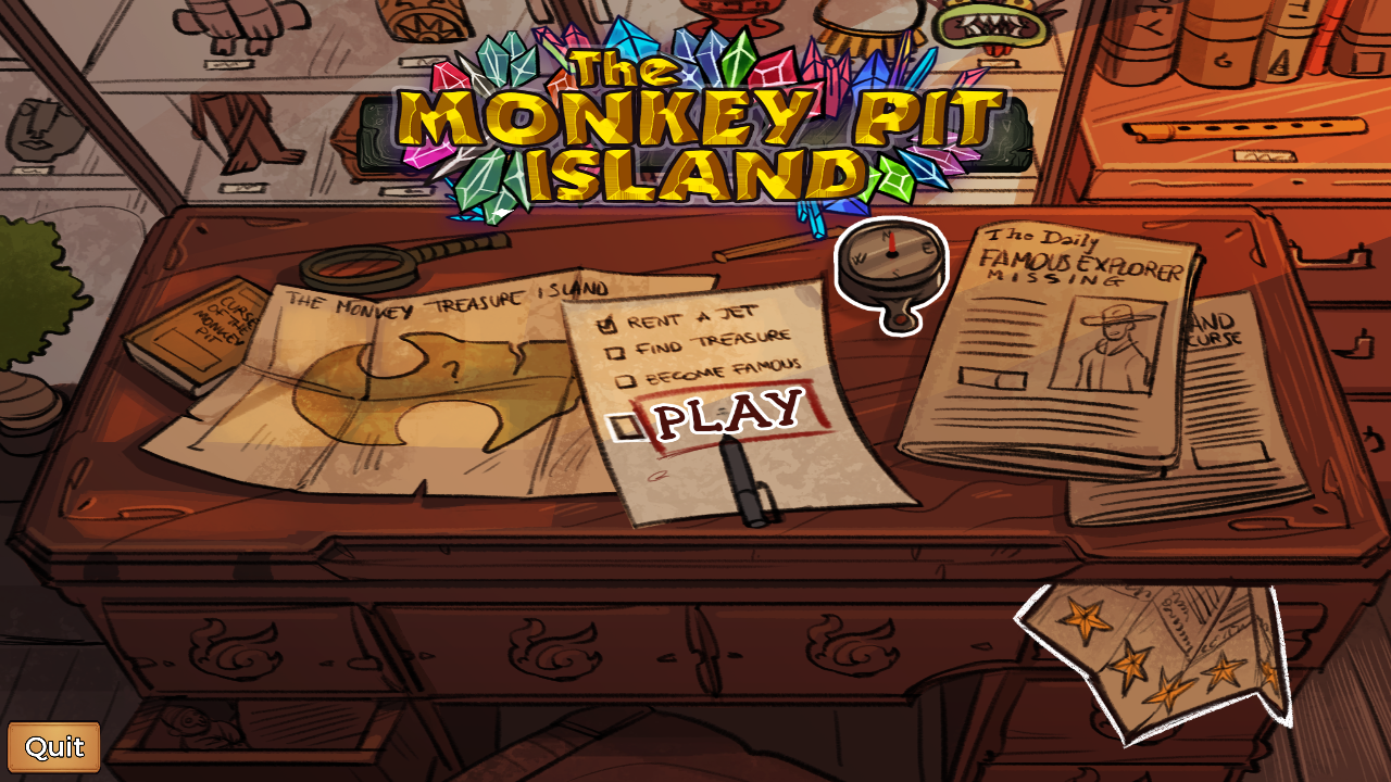 The Monkey Pit Island - Surviv Game Screenshot