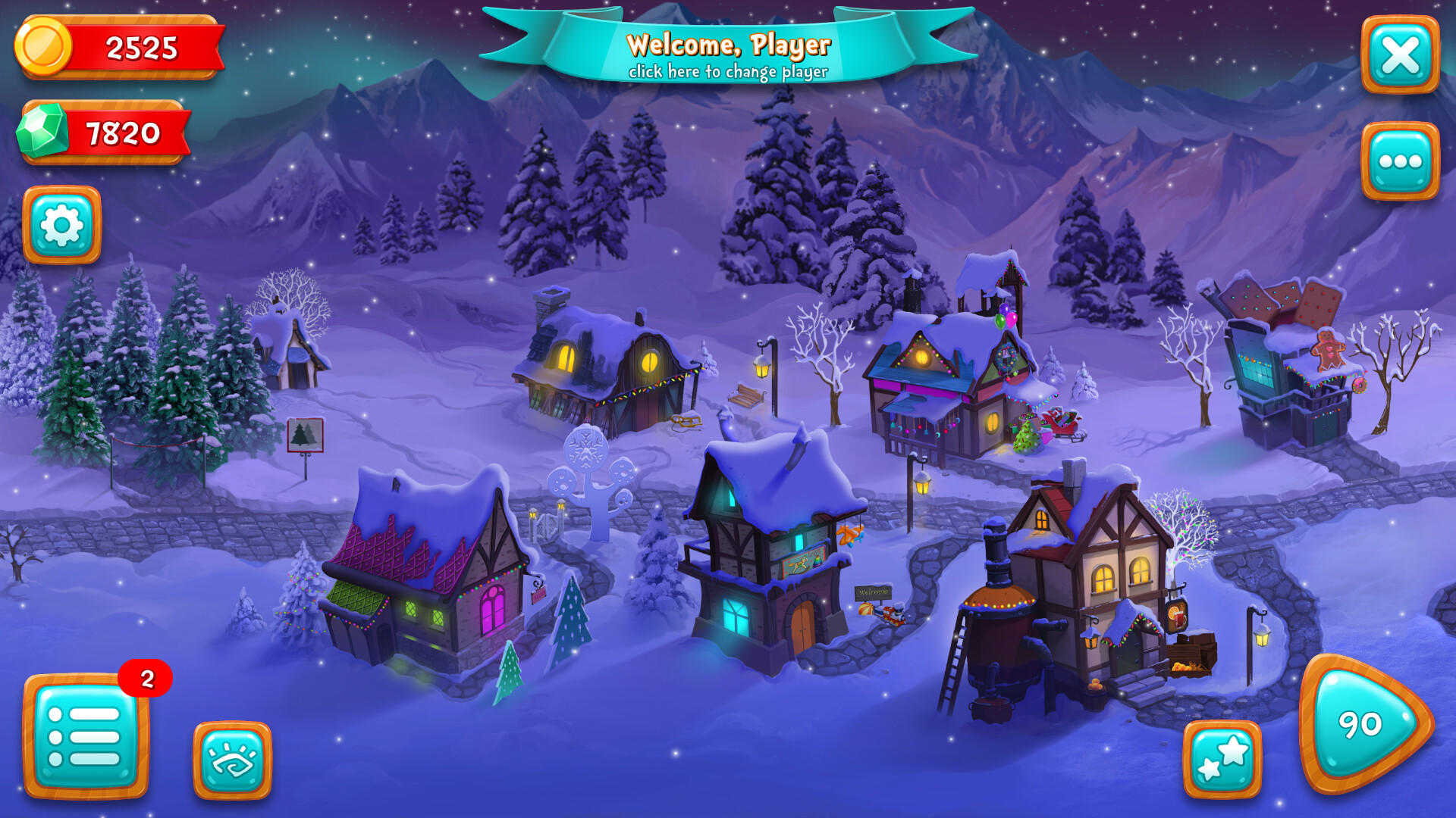 Screenshot of Christmas Puzzle 4