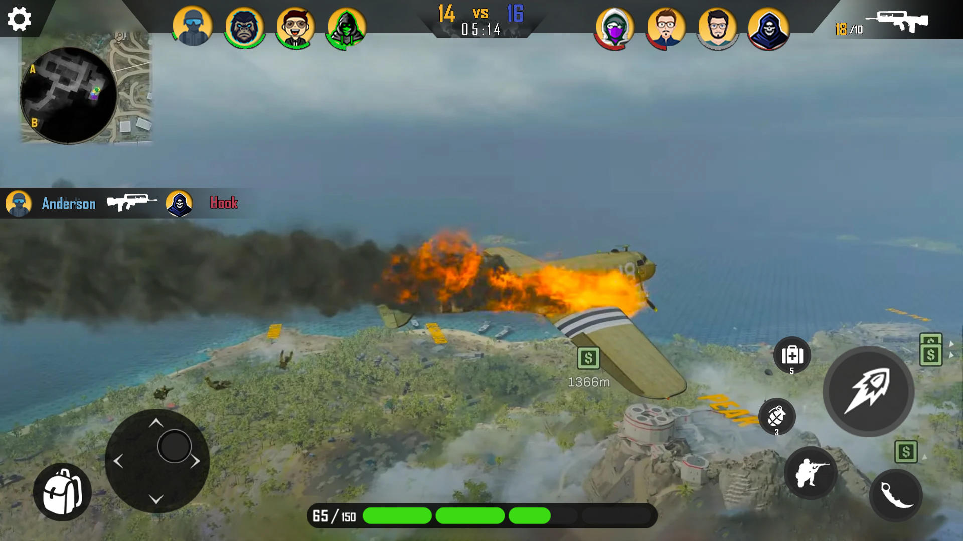 Screenshot of Critical Action Gun Games