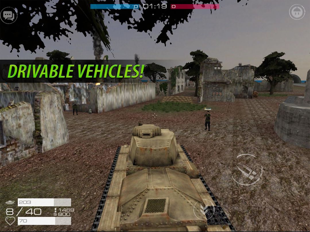 Vanguard Online - Battlefield ภาพหน้าจอเกม