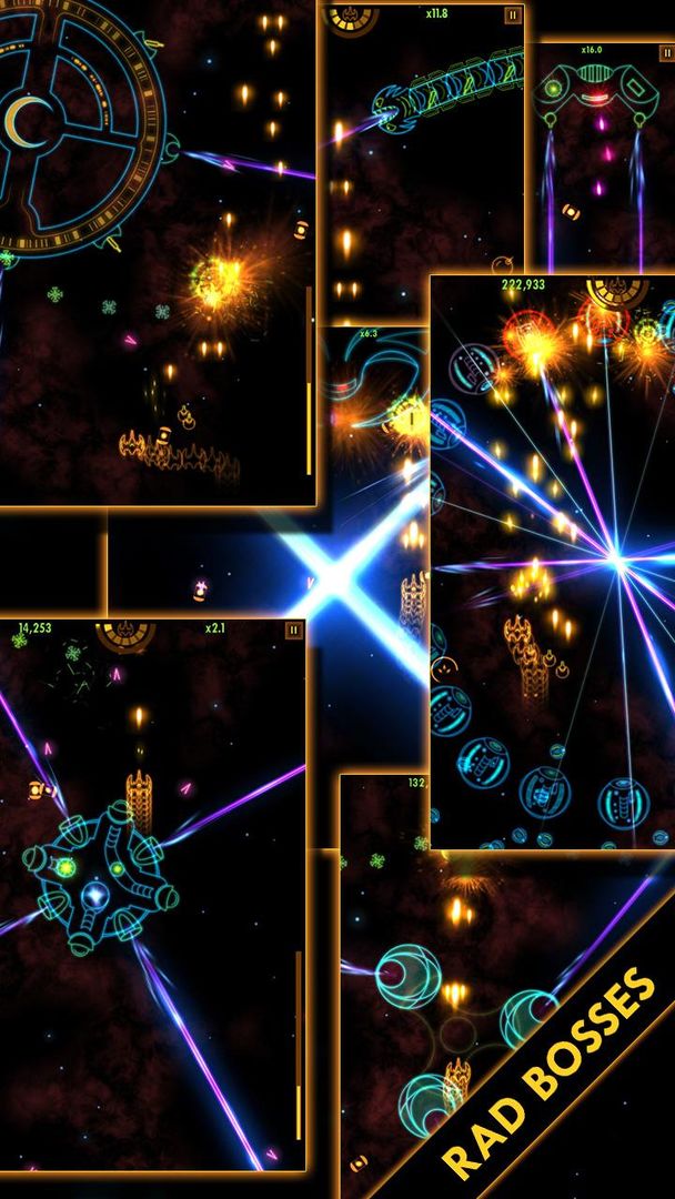 Plasma Sky - rad space shooter 게임 스크린 샷