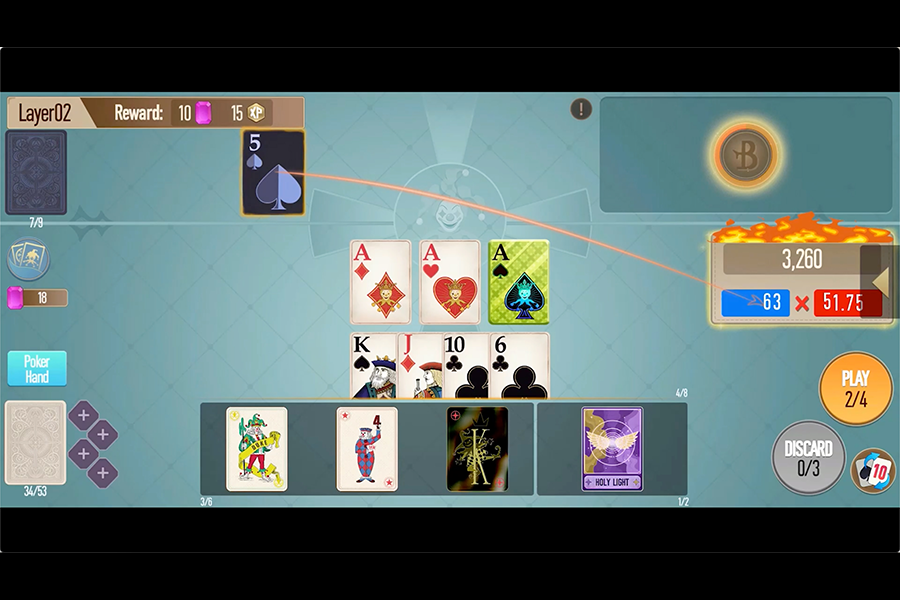 Screenshot of the video of Joker Order