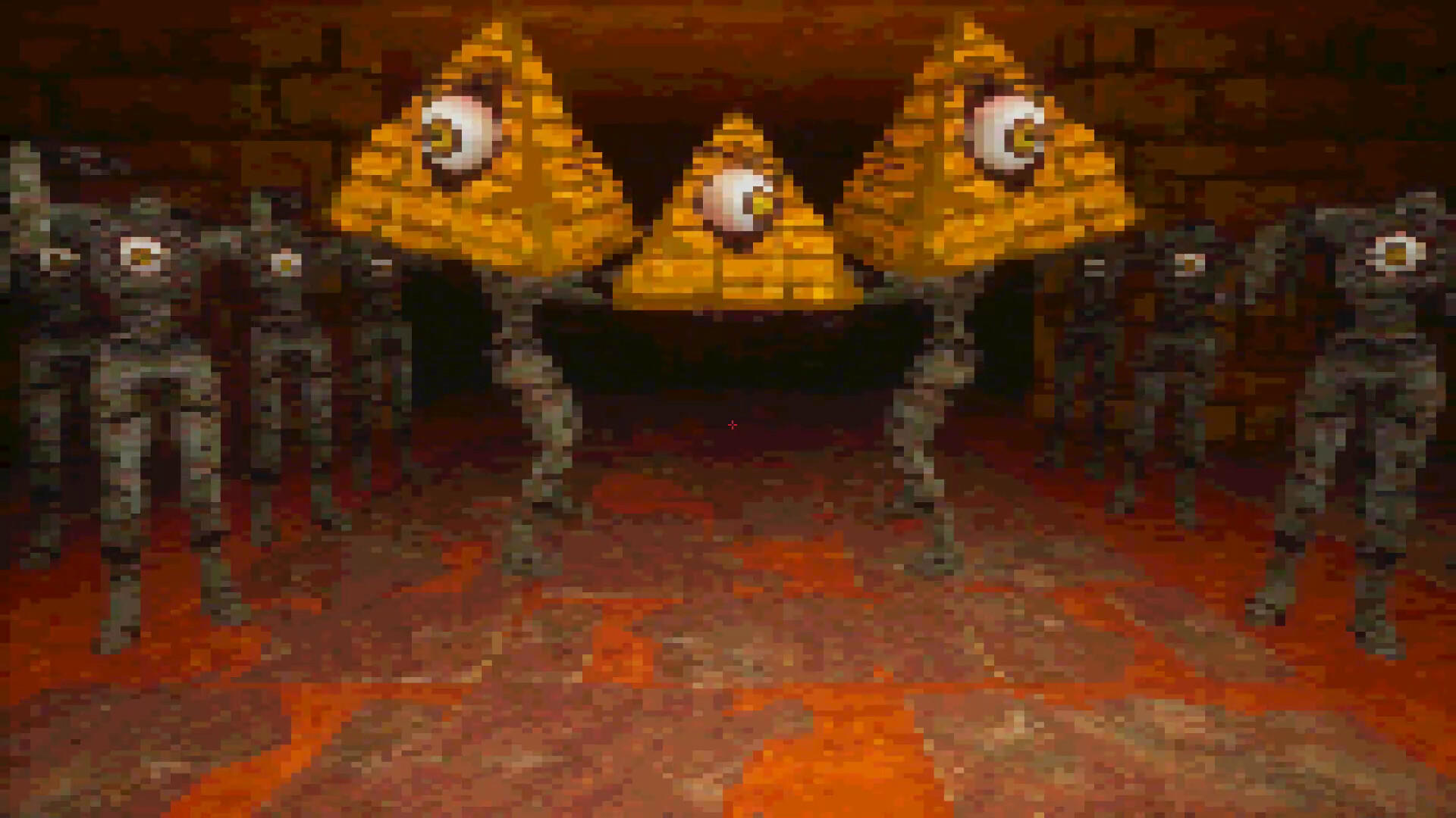 Pyrami Head ภาพหน้าจอเกม