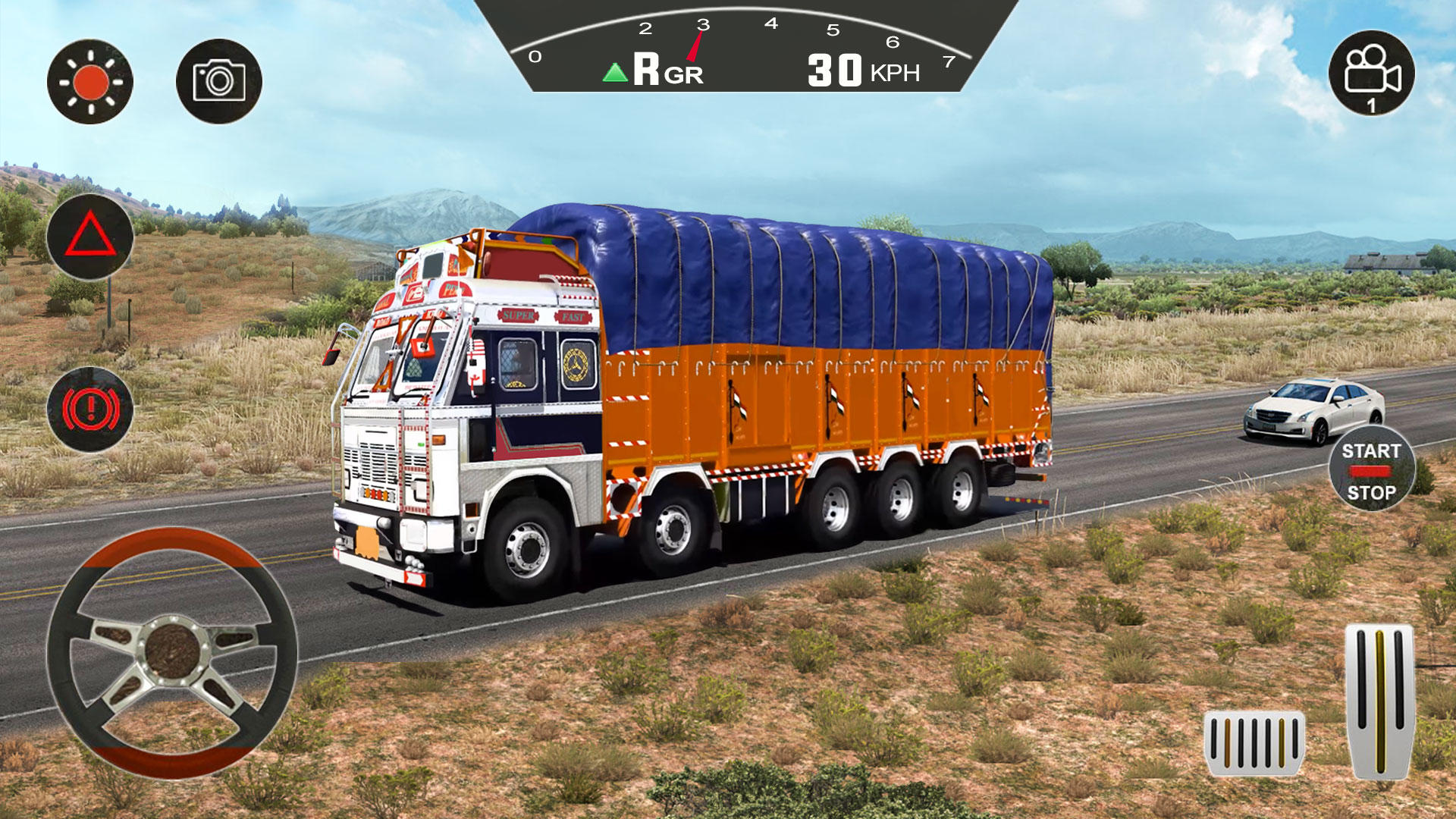 Screenshot 1 of भारतीय ट्रक लॉरी सिम्युलेटर 1.0
