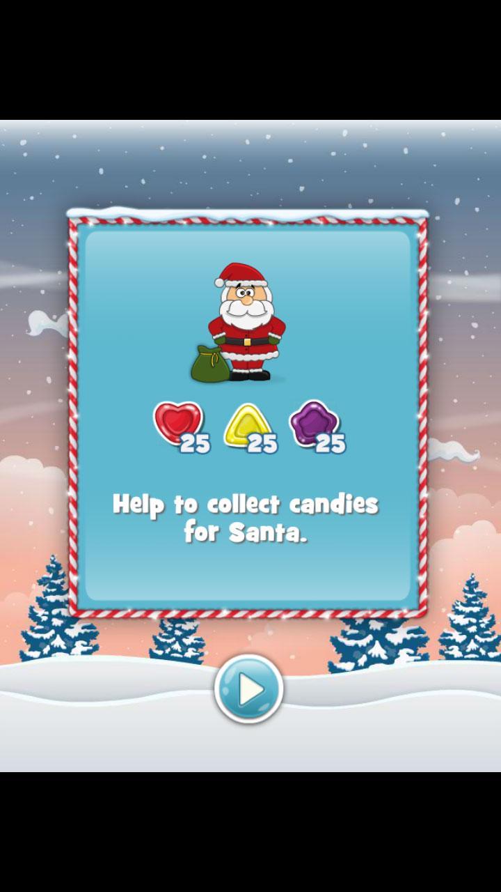 Santalicious-pop game, connect cubes ゲームのスクリーンショット