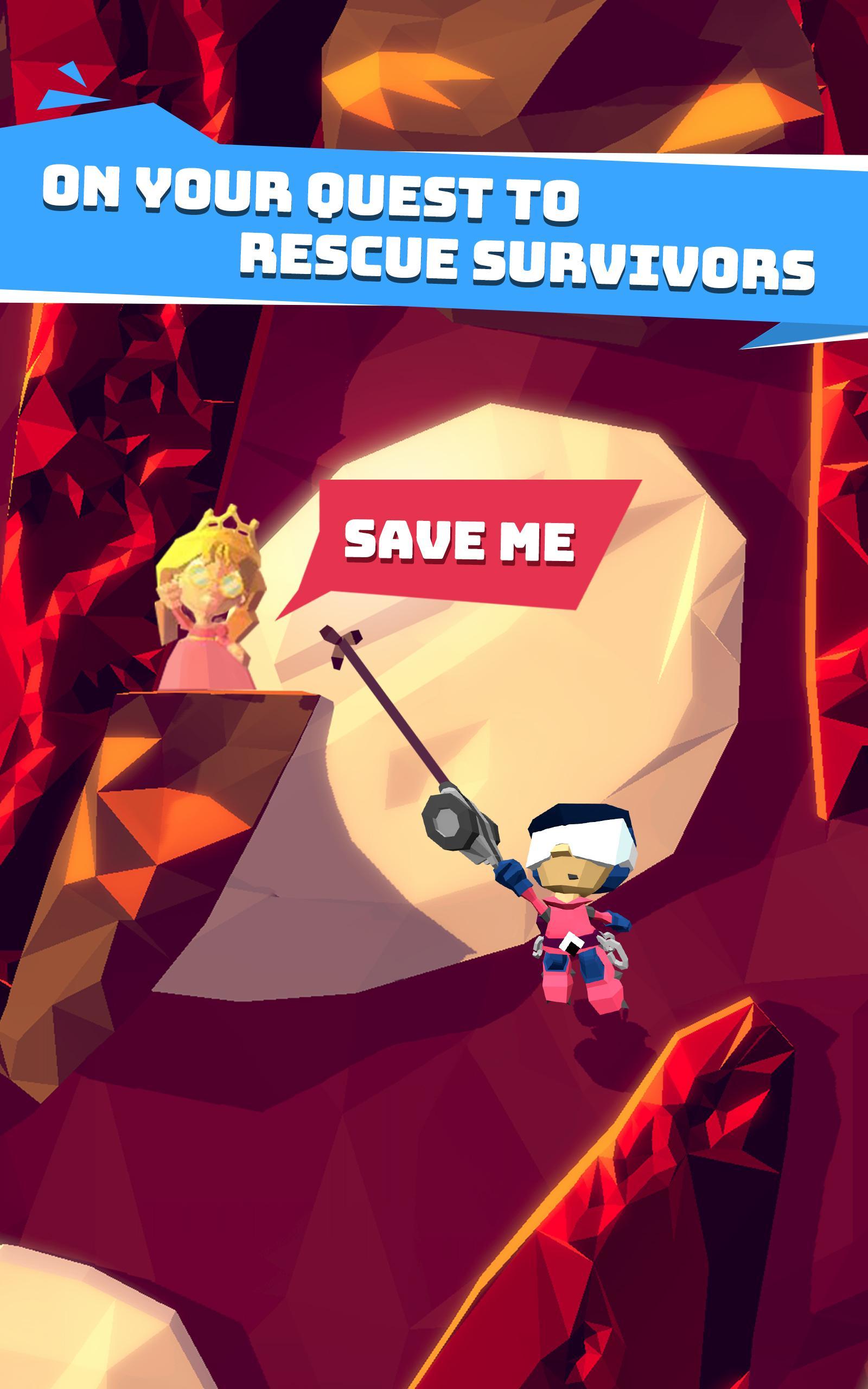 Hang Line: Mountain Climber ภาพหน้าจอเกม