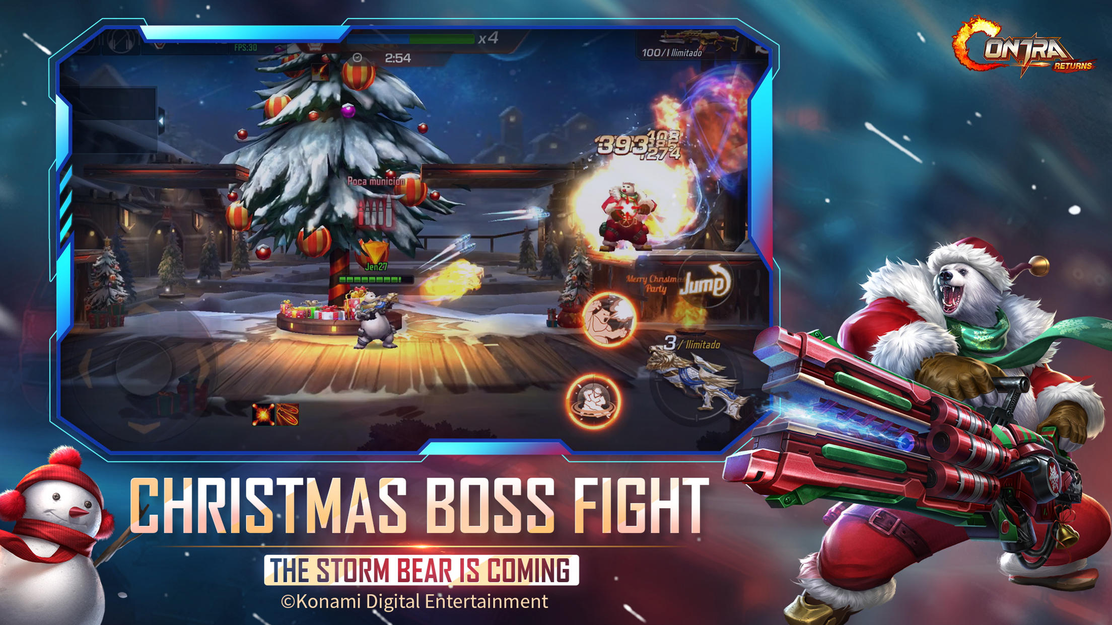 Contra Returns Game Screenshot