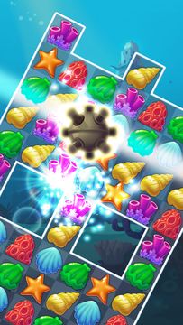 Reef Frenzy Match 3 ภาพหน้าจอเกม