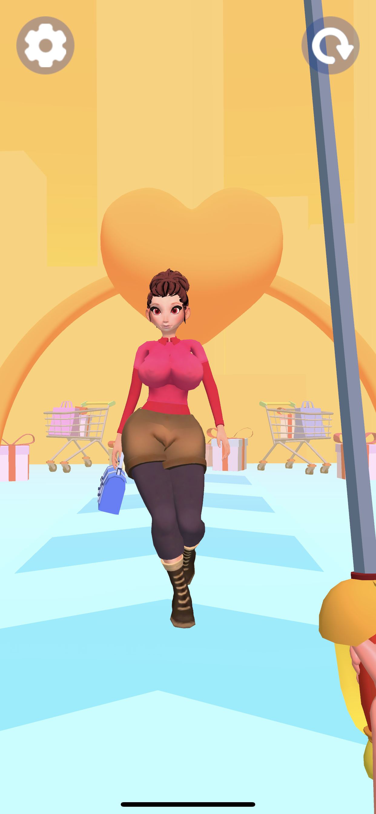 Cuplikan Layar Game Sword and Clothes