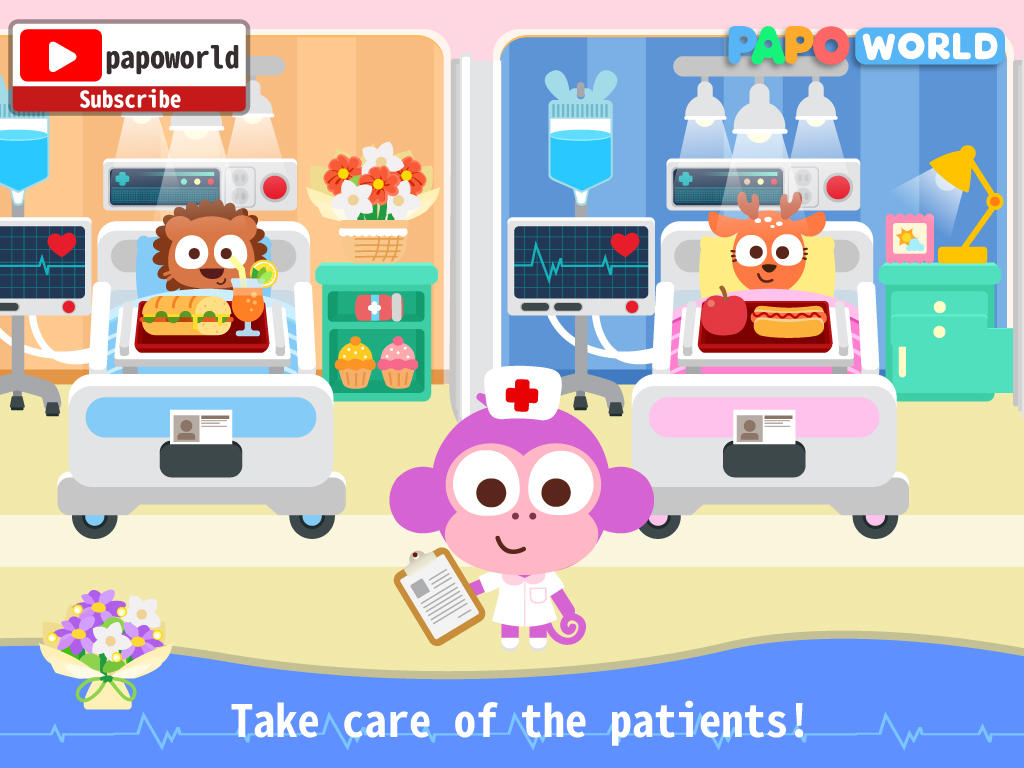 Screenshot of Papo Town: Hospital