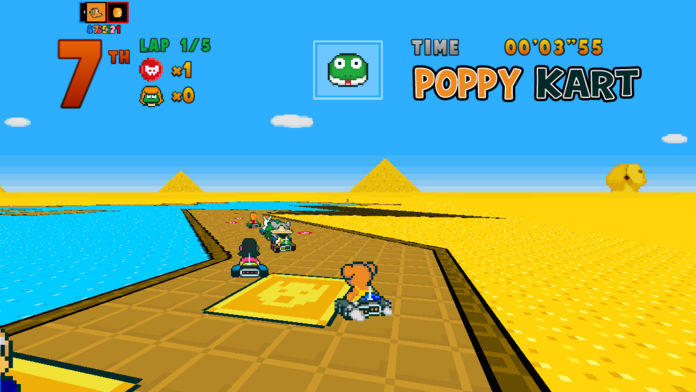 Скриншот игры Poppy Kart