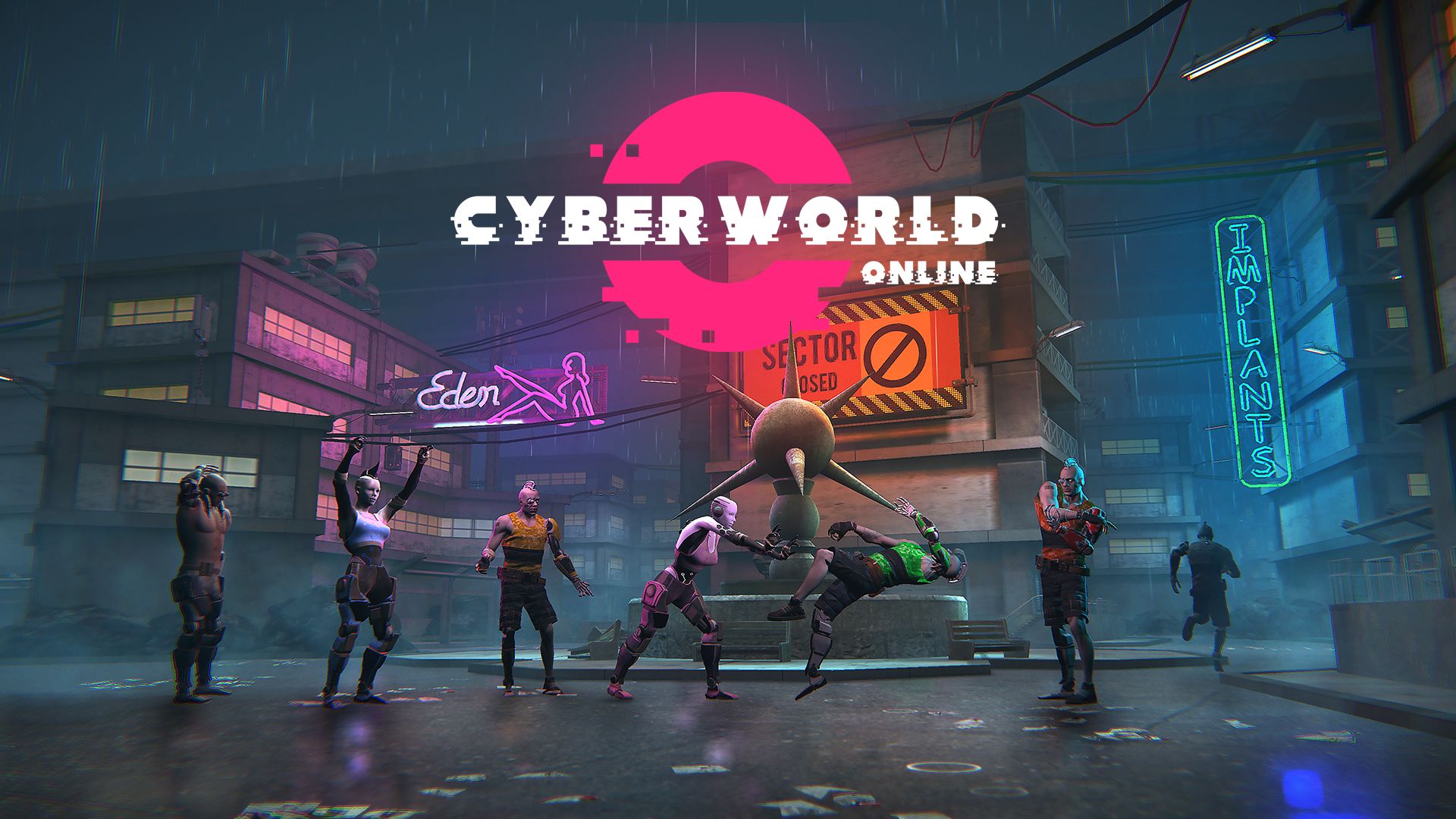 Screenshot of Cyberworld Online: Cyberpunk O