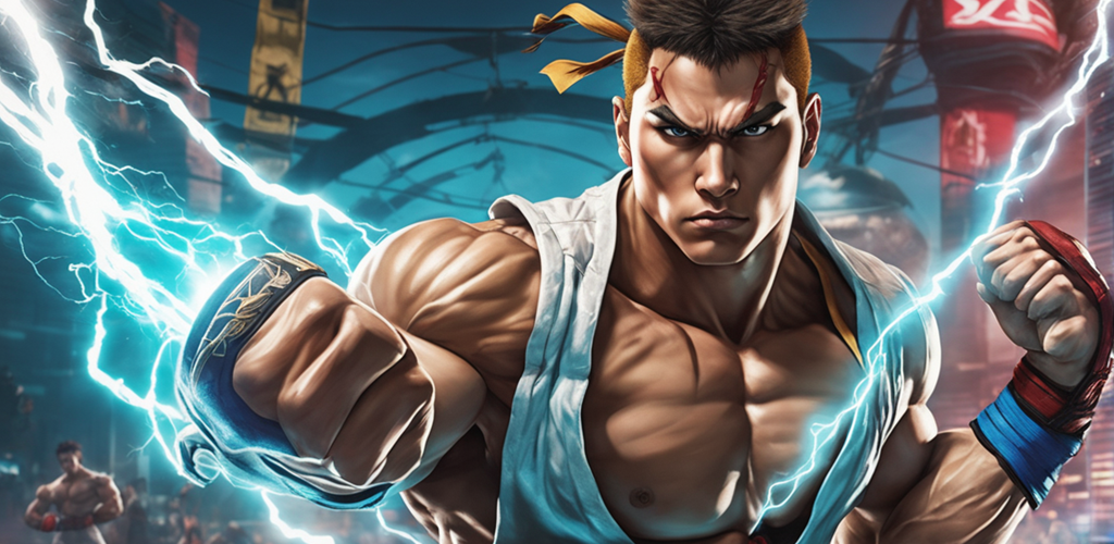 Banner of Street Fighters: Offline Games 