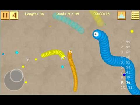 Screenshot of the video of Snake Battle io