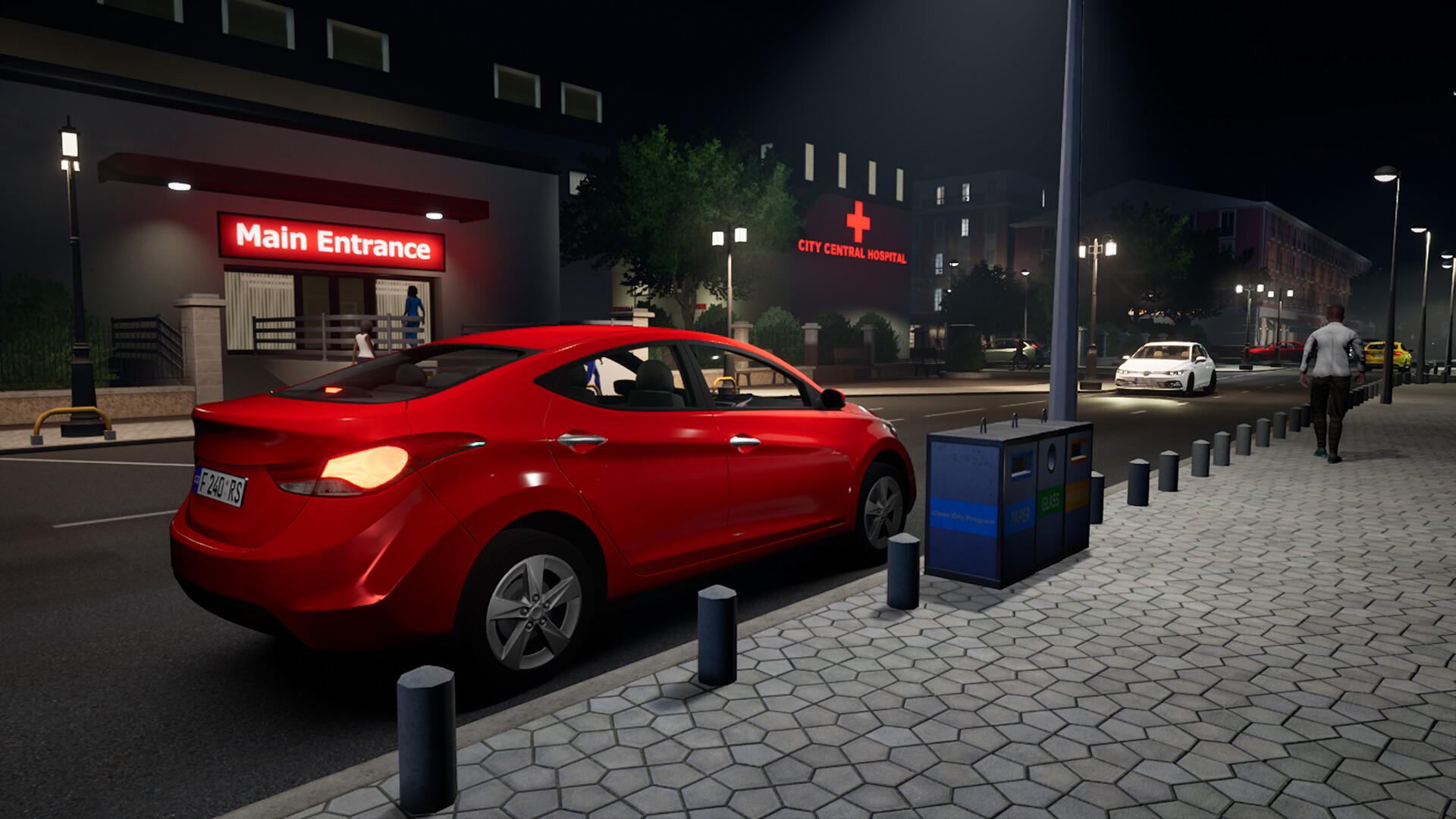 City Car Driving 2.0 screenshot game