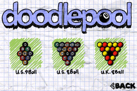 Doodle Pool Game Screenshot