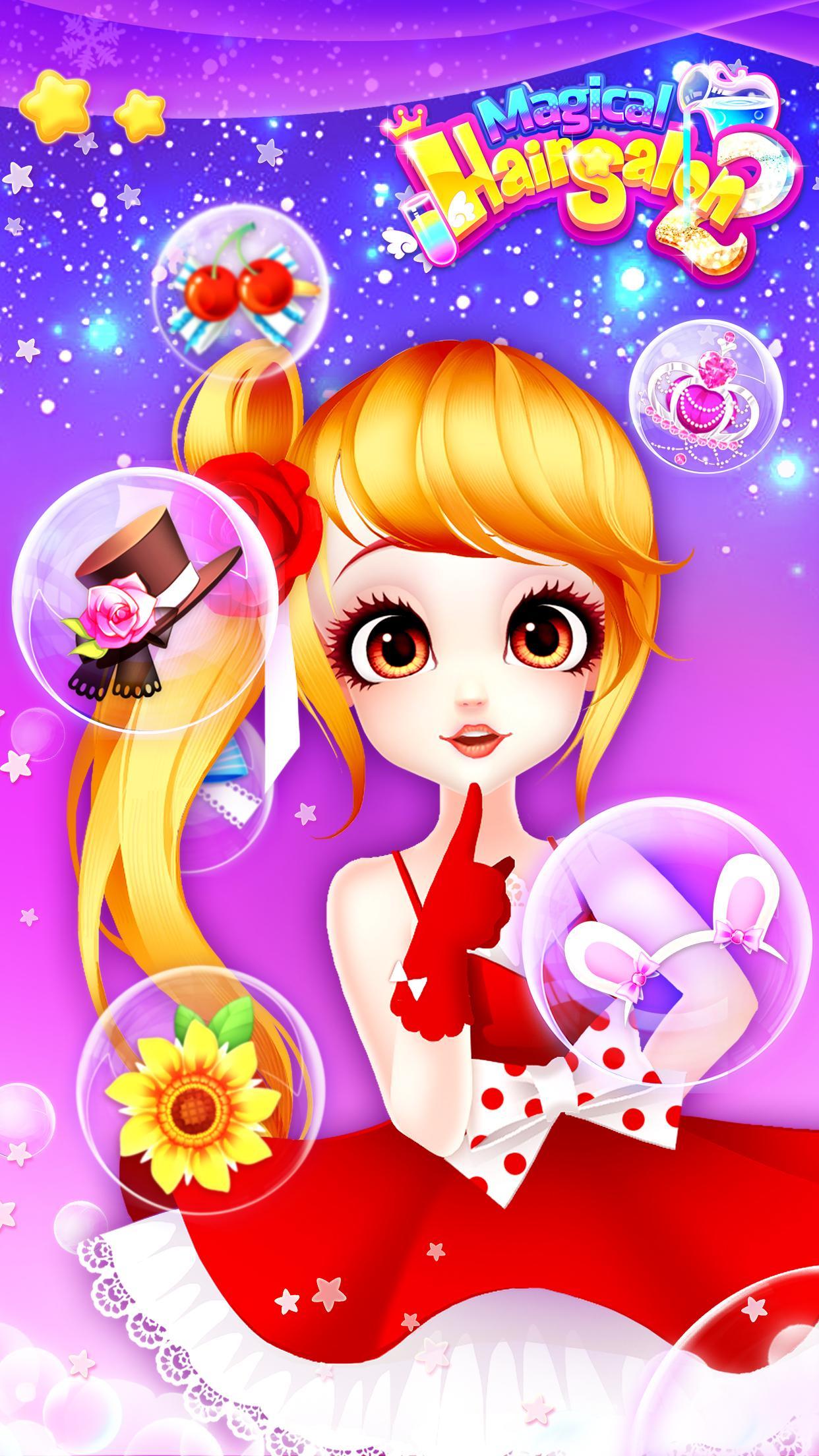 Fashion Hair Salon Games Game Screenshot