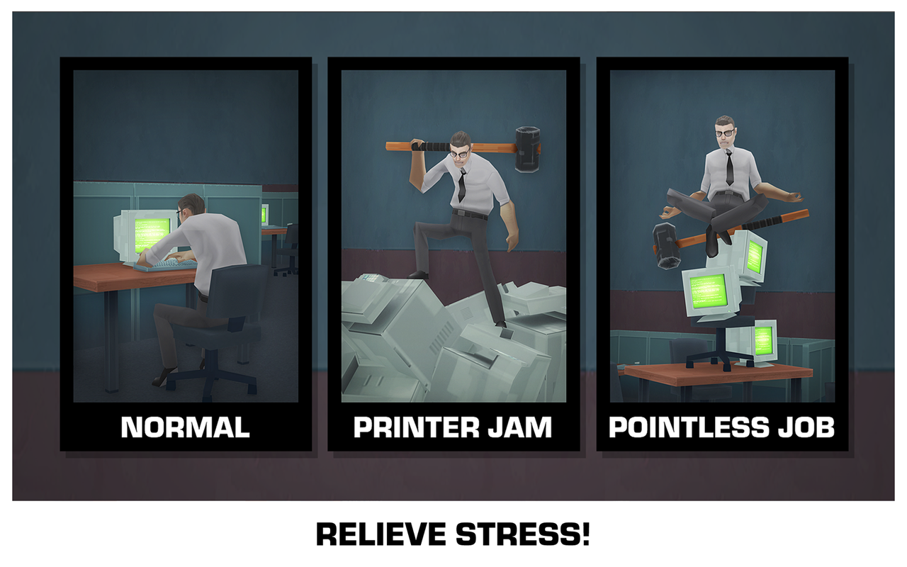 Smash the Office - Stress Fix! ภาพหน้าจอเกม
