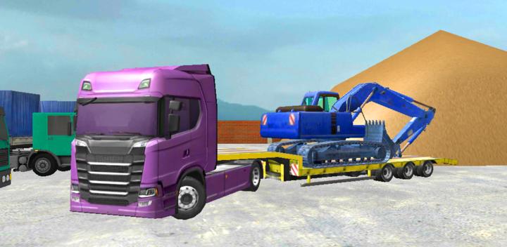 Banner of Truck Simulator 3D: Excavator Transport 