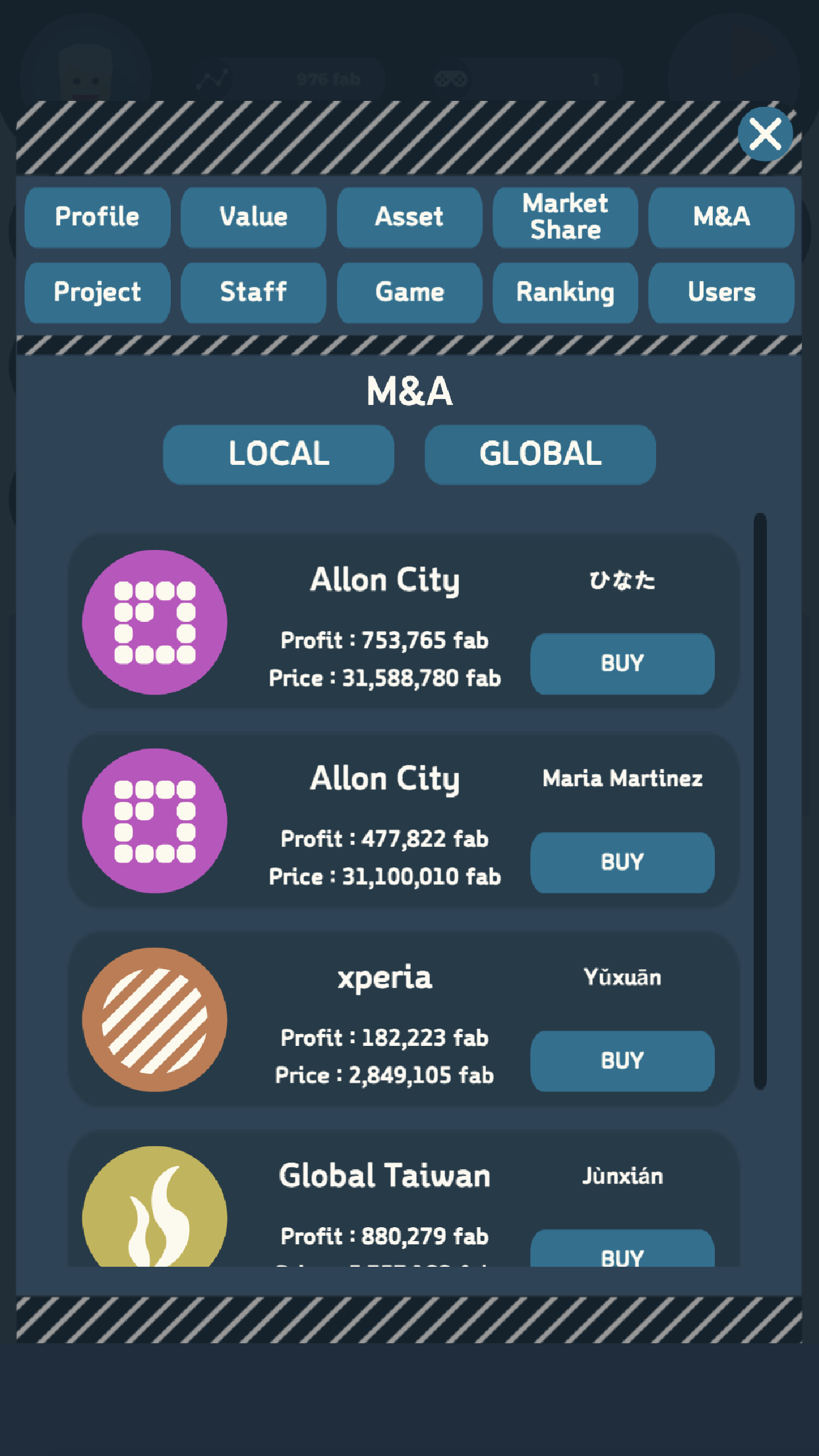 Capitalist : Game Company Game Screenshot