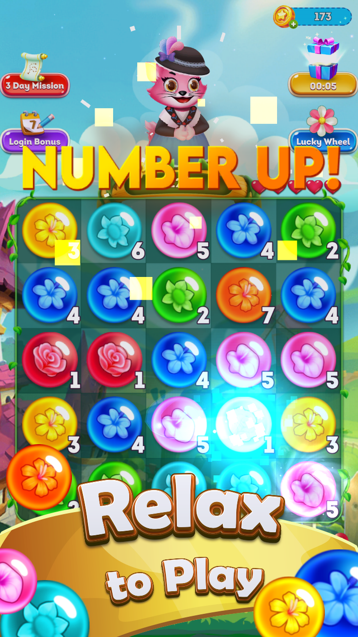 Скриншот игры Bubble Saga