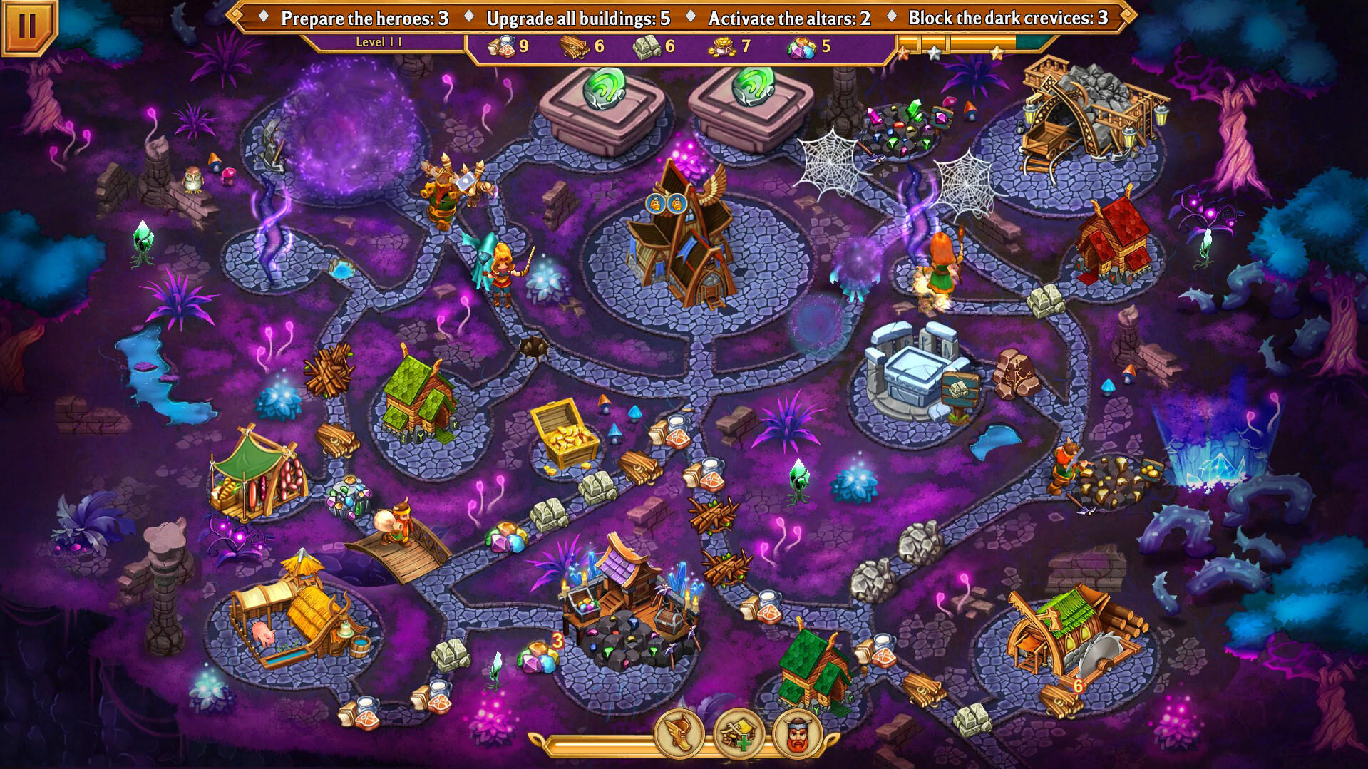 Viking Heroes 4 Game Screenshot