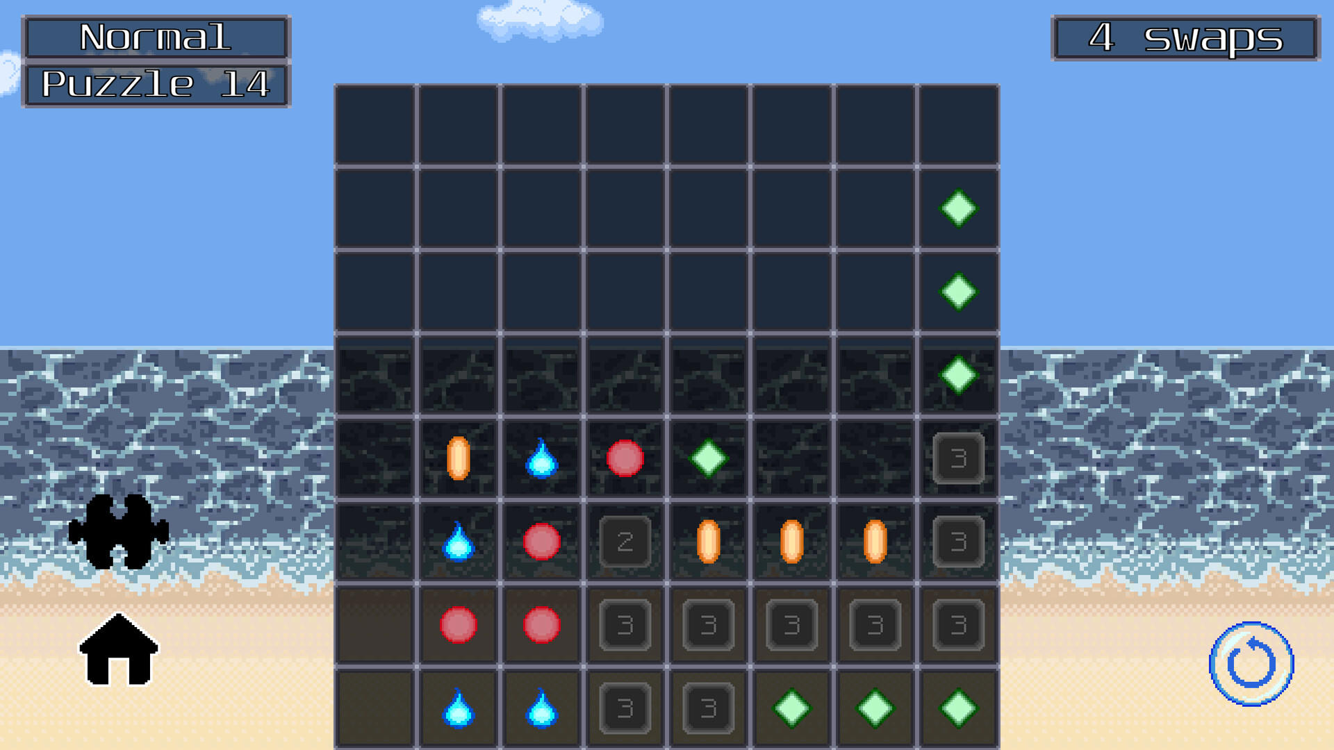 Chain Drop screenshot game