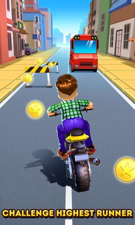 Moto Rush - Subway Endless Racing Game Screenshot