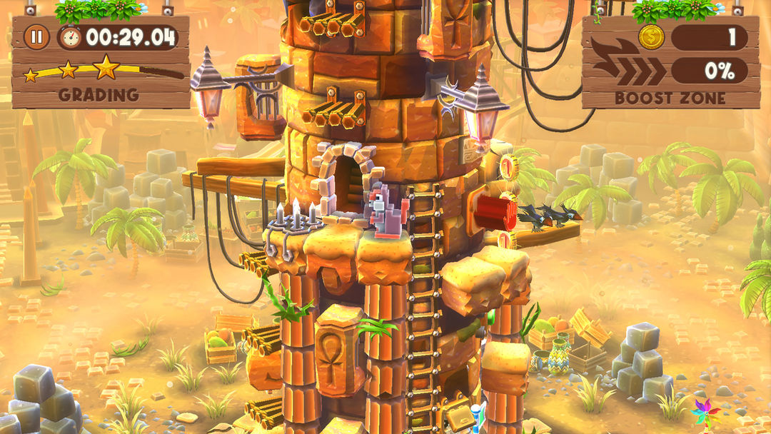 Blocky Castle: Tower Challenge ภาพหน้าจอเกม